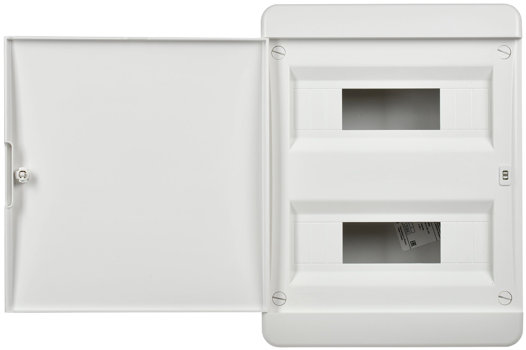             TEKFOR корпусы пластикалық ЩРВ-П-24 IP41 ақ есік ИЭК    