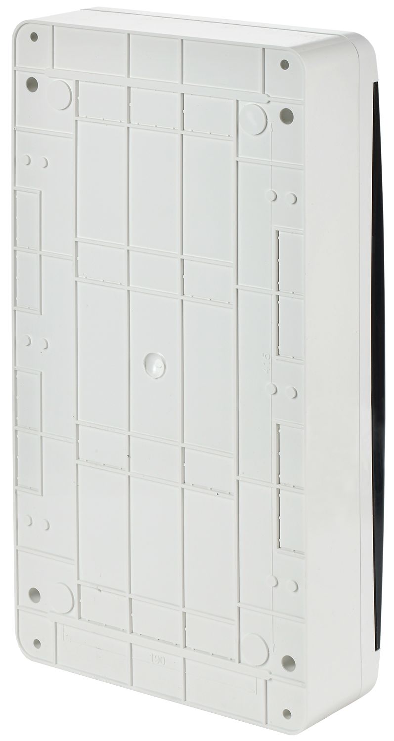             TEKFOR корпусы пластикалық ЩРН-П-36 IP41 қара мөлдір есік ИЭК    