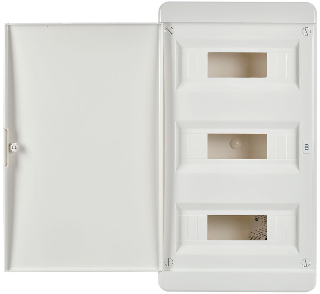             TEKFOR корпусы пластикалық ЩРВ-П-36 IP41 ақ есік ИЭК    