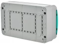 TEKFOR корпусы пластикалық КМПн-18 IP65 жасыл мөлдір есік IEK