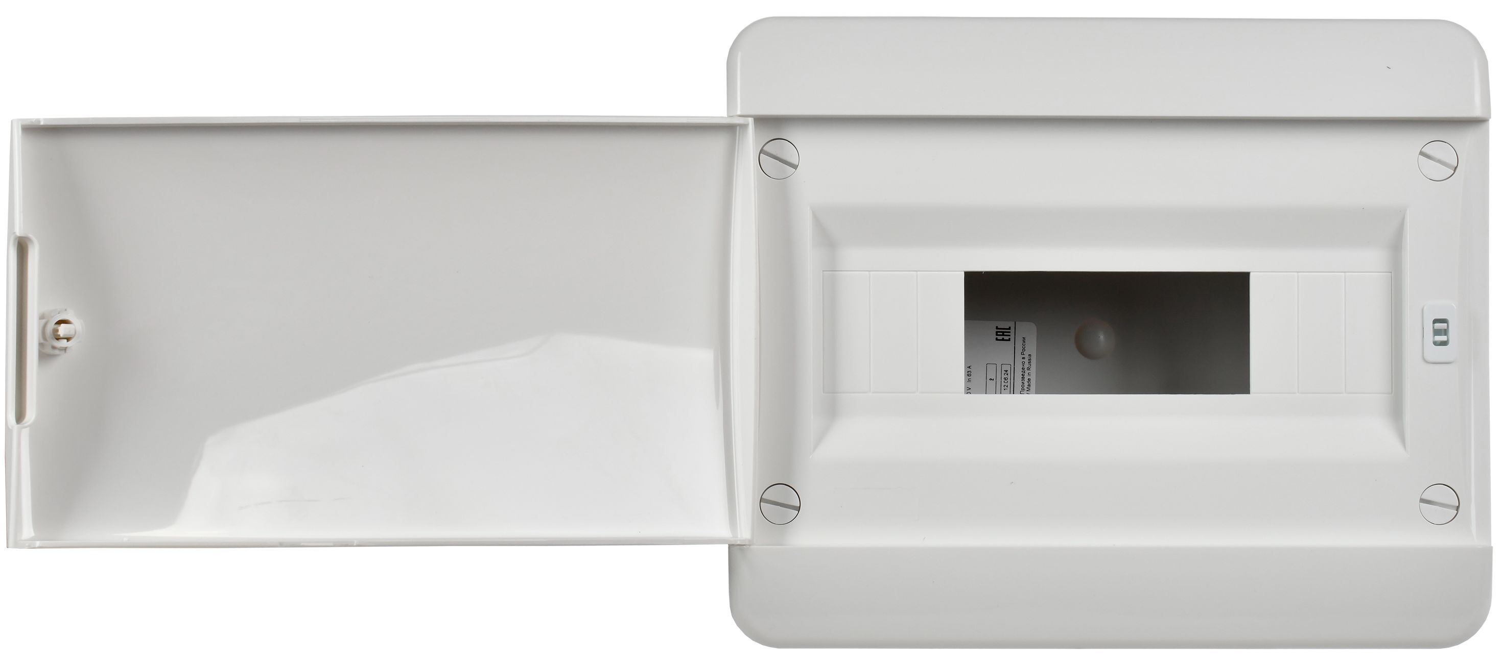             TEKFOR корпусы пластикалық ЩРВ-П-12 IP41 ақ есік ИЭК    