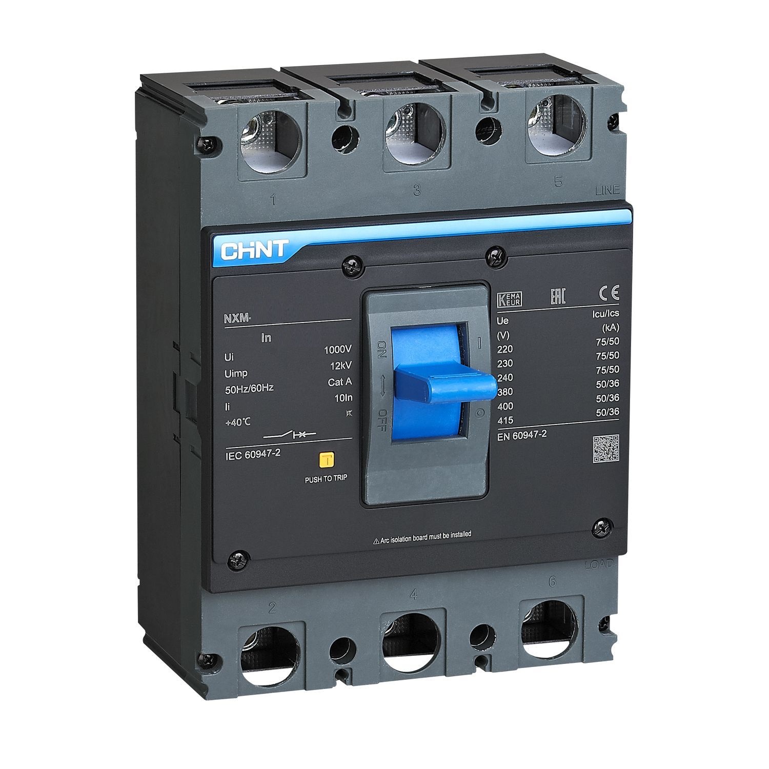             Автоматтық ажыратқыш NXM-400S/3Р 350A 50кА (CHINT) 131372    