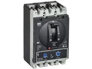 Автоматический выключатель в литом корпусе 3P типоразмер D 35кА 160А расцепитель ИЭК