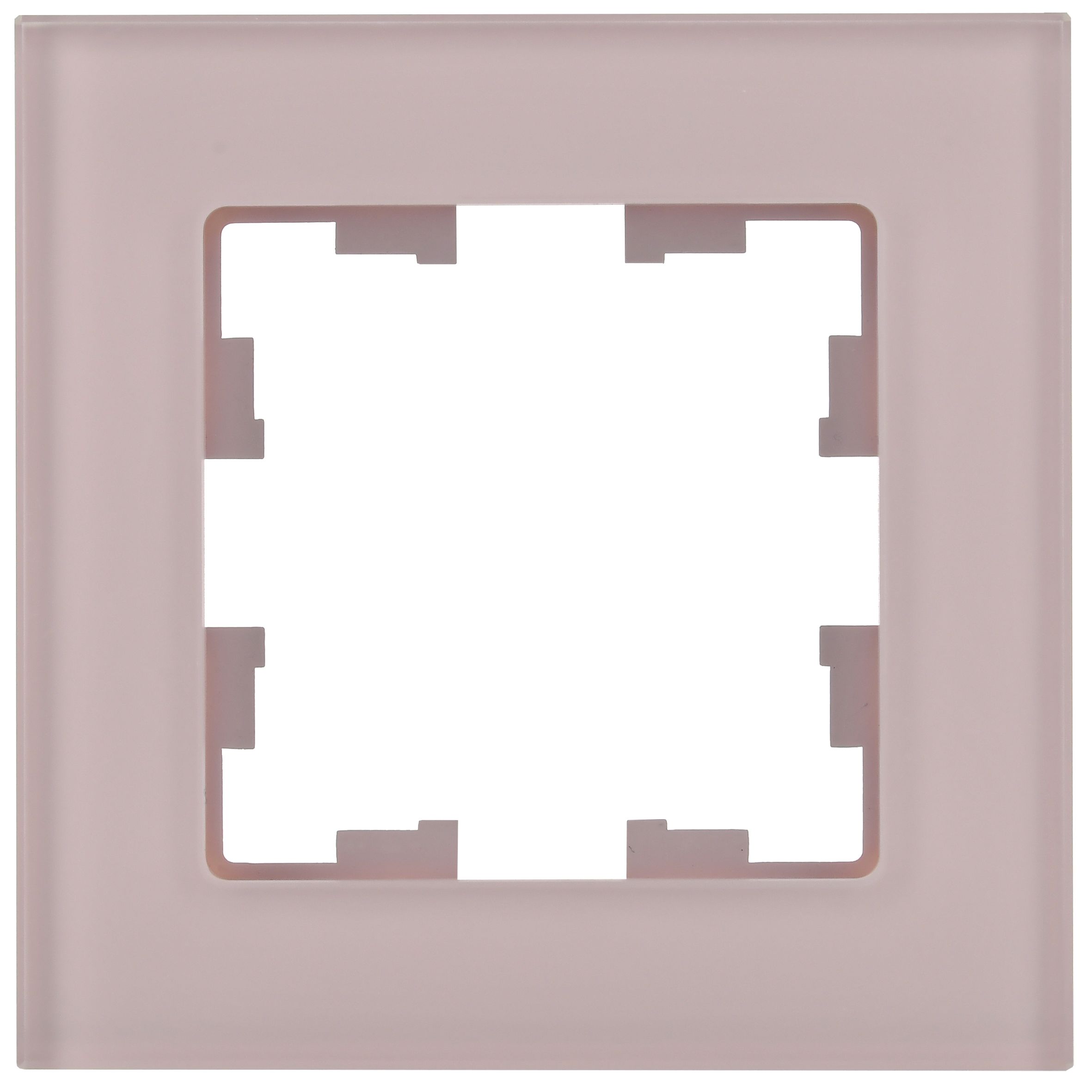             BRITE жиектемесі, 1 орынды РУ-1-2-Бр, шыны қызғылт күңгірт ИЭК    