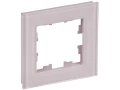             BRITE жиектемесі, 1 орынды РУ-1-2-Бр, шыны қызғылт күңгірт ИЭК    