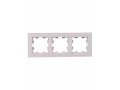             BRITE жиектемесі, 3 орынды РУ-3-2-Бр, шыны қызғылт күңгірт ИЭК    