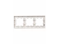             BRITE жиектемесі, 3 орынды РУ-3-2-Бр, шыны қызғылт күңгірт ИЭК    