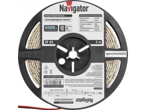 Лента СД NLS-3528CW120-9.6-IP65-12V R5 71 765 Navigator