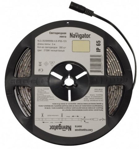 СД  таспа NLS-3528R60-4.8-IP65-12V R5 71 406 Navigator