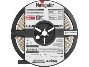 Лента СД NLS-3528R60-4.8-IP65-12V R5 71 406 Navigator