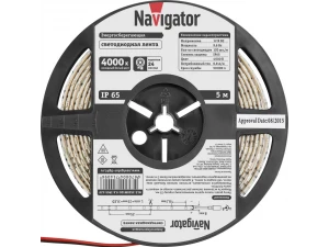 Лента СД NLS-3528W120-9.6-IP65-12V R5 71 409 Navigator