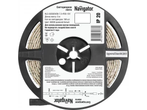 Лента СД NLS-5050CW30-7.2-IP20-12V R5 71 766 Navigator