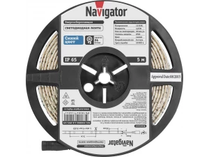 Лента СД NLS-3528B60-4.8-IP65-12V R5 71 404 Navigator