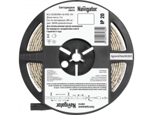 Лента СД NLS-3528CW60-4.8-IP20-12V R5 71 762 Navigator