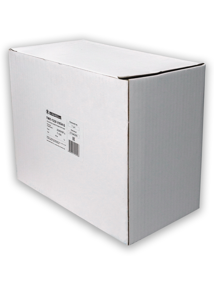             ПМЛ-1230 УХЛ4 Б 220В/50Гц 1з 10А реверсивті емес+РТЛ-1014-2 7-10А тұрқыда IP54 ПУСК+СТОП и дабыл шамы    