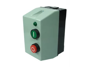 ПМЛ-1230 УХЛ4 Б 220В/50Гц 1з 10А нерев+РТЛ-1014-2 7-10А в корпусе IP54 ПУСК+СТОП и сигнальная лампа