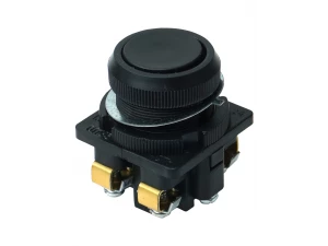 КЕ-011 У3 исп.1, черный, 2з, цилиндр, IP40, 10А ,660В, выключатель кнопочный (ЭТ)