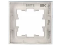             BRITE Жиектеме 1-орынды РУ-1-2-Бр шыны маренго бұлыңғыр ИЭК    