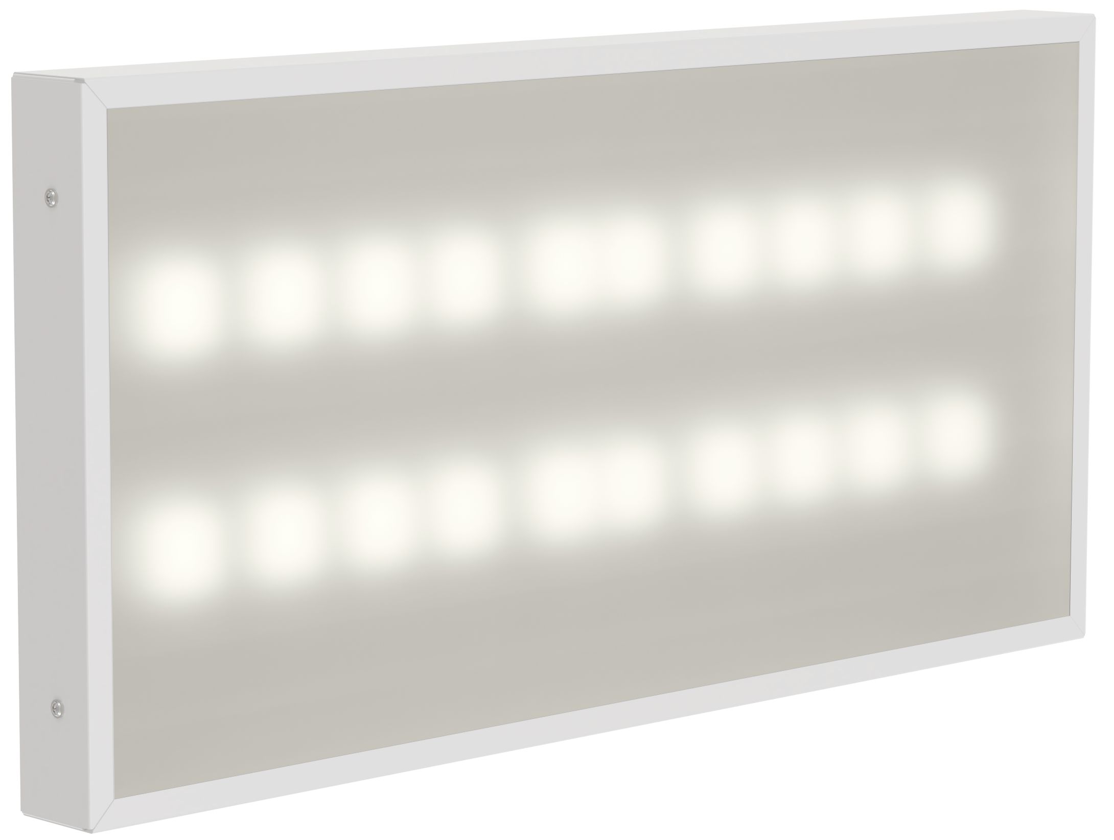             LIGHTING PRO Жарықдиодты шамшырақ ДВО 1071 27Вт 4000К IP40 595х295мм опал IEK    