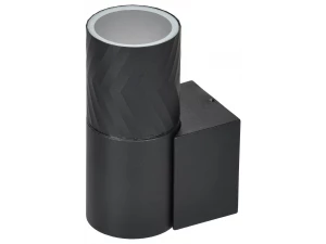 LIGHTING Светильник уличный 5107 настенный под лампу GU10 IP65 черный IEK