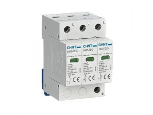 Ограничитель импульсных перенапряжений  NU6-ⅡG 3P In=40kA Uc=440В Im=100kA (R) (CHINT) 368974