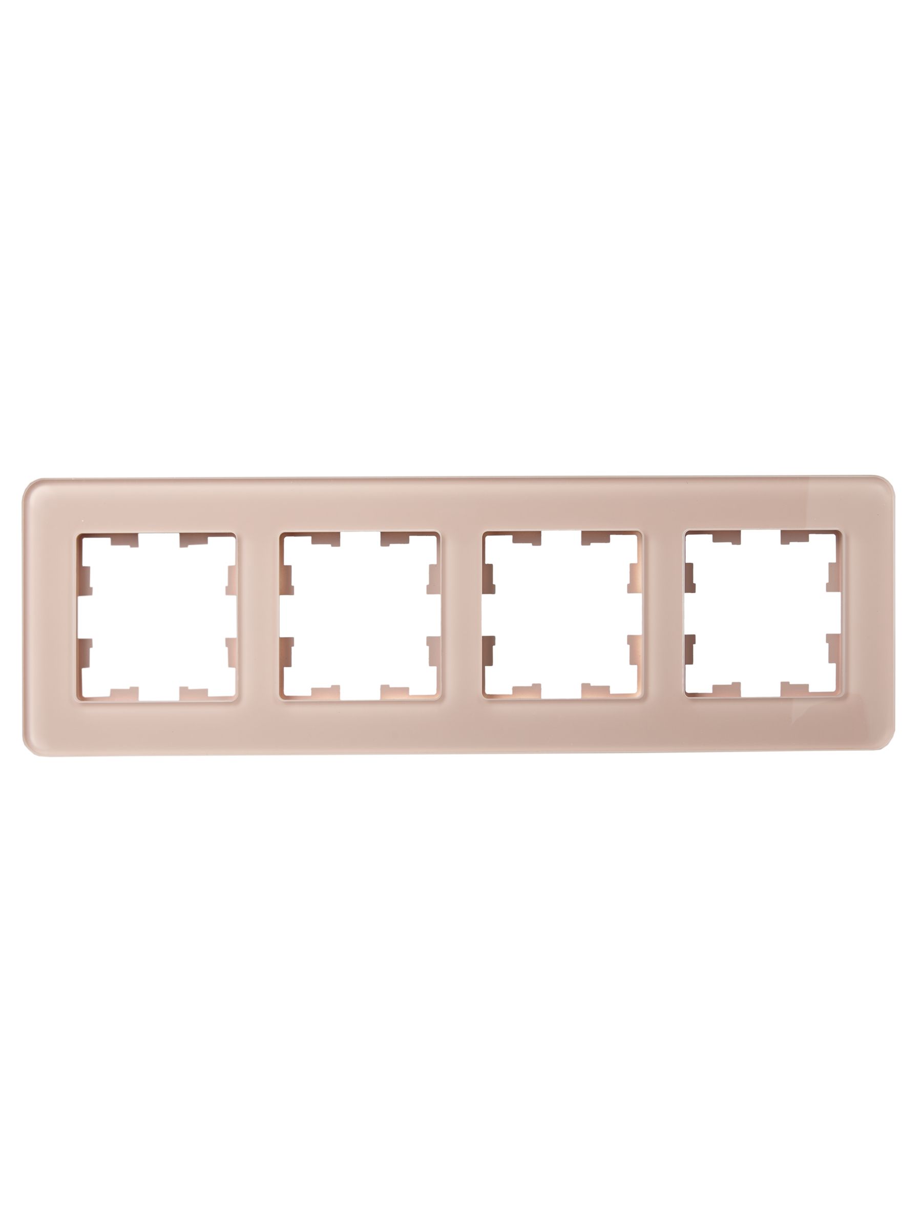             BRITE Жиектеме 4-орынды РУ-4-2-Бр шыны ысты RE IEK    