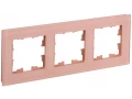            BRITE Жиектеме 3-орынды РУ-3-2-БрП шыны, шабдалы, бұлыңғыр IEK    