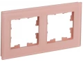             BRITE Жиектеме 2-орынды РУ-2-2-БрП шыны, шабдалы, бұлыңғыр IEK    