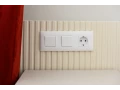             SKANDY Жиектеме 3-орынды SK-F03W арктикалық ақ IEK    