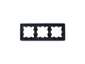             BRITE Жиектеме 3-орынды РУ-3-2-Бр шыны графит RE IEK    