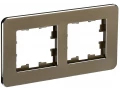             BRITE Жиектеме 2-орынды РУ-2-1-Бр металл жез RE IEK    