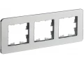             BRITE Жиектеме 3-орынды РУ-3-1-Бр металл алюминий RE IEK    