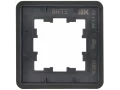             BRITE Жиектеме 1-орынды РУ-1-1-Бр металл қара RE IEK    