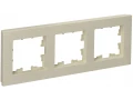             BRITE Жиектеме 3-орынды РУ-3-Бр сарғыш бұдыр IEK    