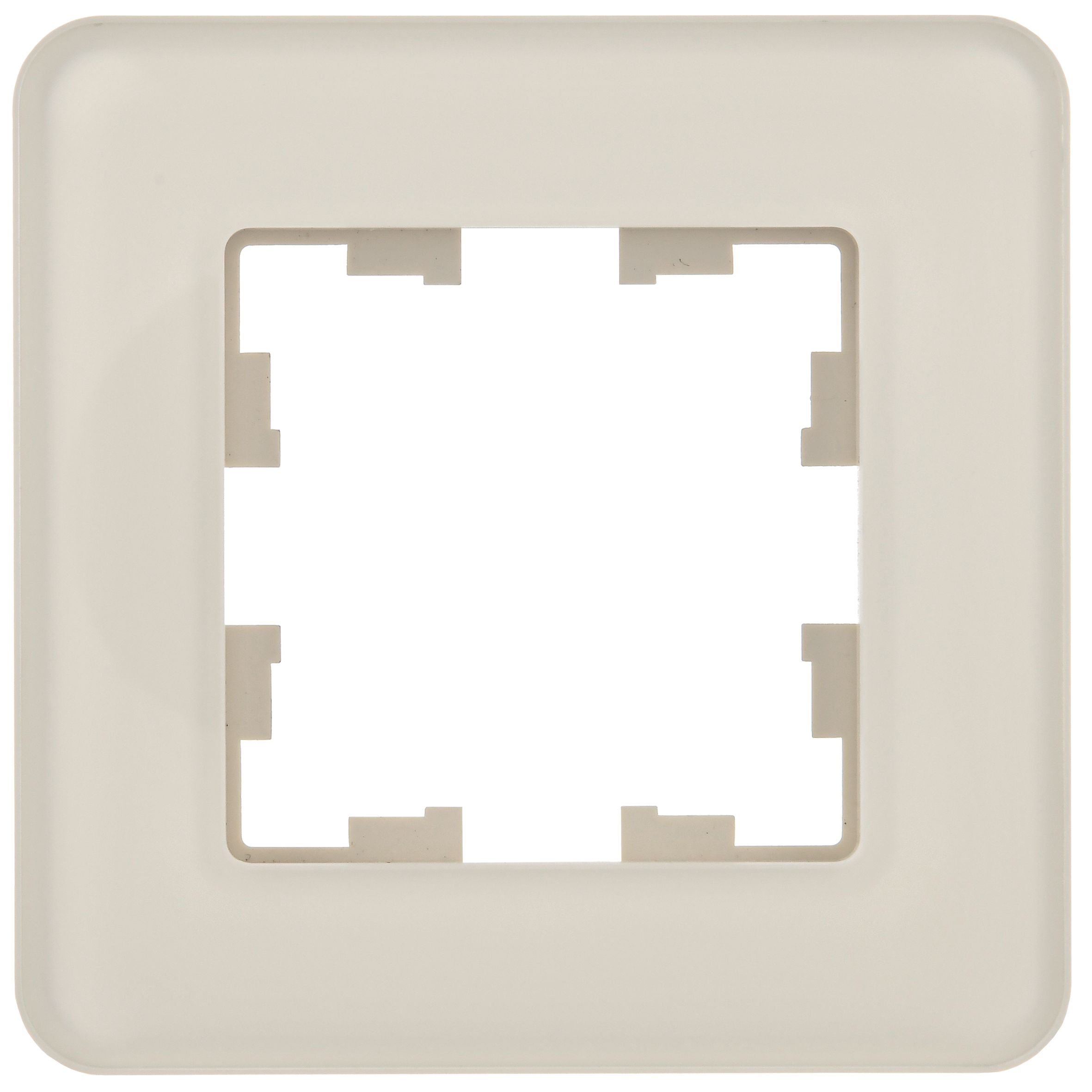             BRITE Жиектеме 1-орынды РУ-1-2-Бр шыны құмақ RE IEK    