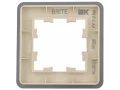             BRITE Жиектеме 1-орынды РУ-1-2-Бр шыны құмақ RE IEK    