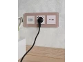             BRITE Жиектеме 3-орынды РУ-3-2-Бр шыны ысты RE IEK    