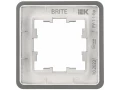             BRITE Жиектеме 1-орынды РУ-1-1-Бр металл титан RE IEK    