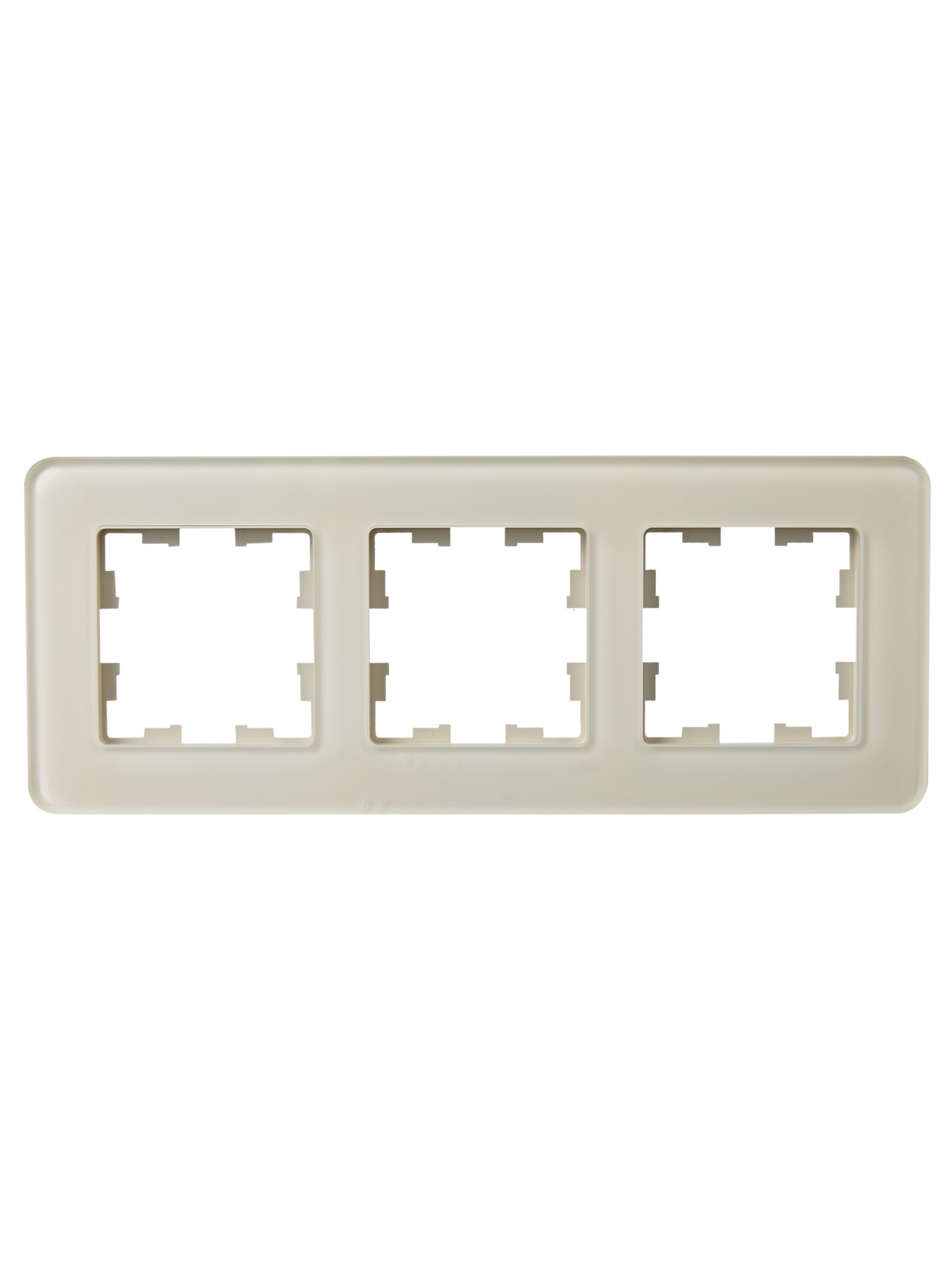             BRITE Жиектеме 3-орынды РУ-3-2-Бр шыны құмақ RE IEK    