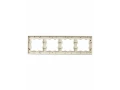             BRITE Жиектеме 4-орынды РУ-4-Бр сарғыш бұдыр IEK    
