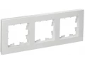             BRITE Жиектеме 3-орынды РУ-3-Бр ақ бұдыр IEK    