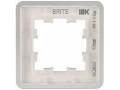             BRITE Жиектеме 1-орынды РУ-1-1-Бр металл алюминий RE AL IEK    