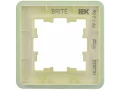             BRITE Жиектеме 1-орынды РУ-1-2-Бр шыны эко грин RE IEK    