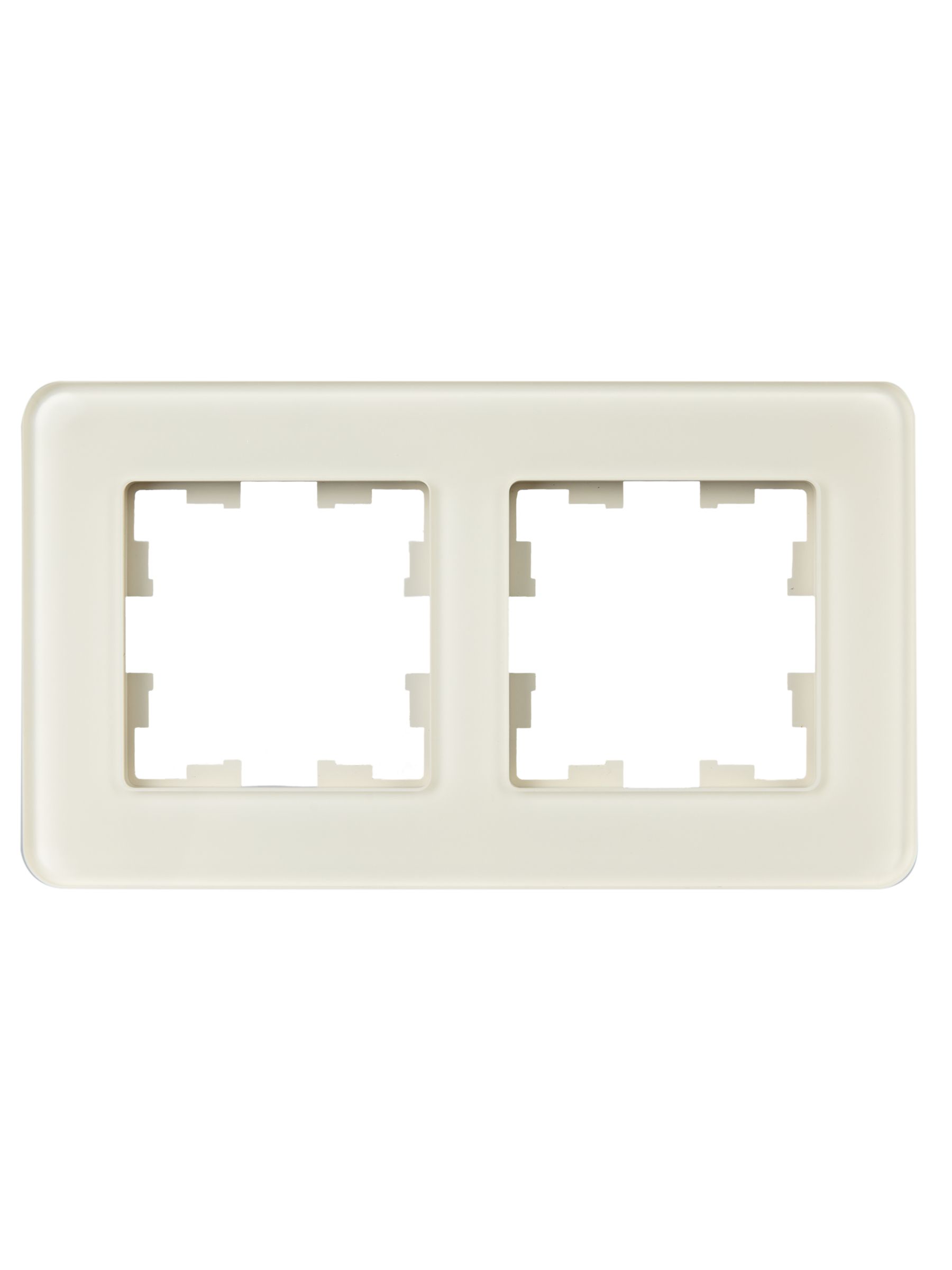             BRITE Жиектеме 2-орынды РУ-2-2-Бр шыны құмақ RE IEK    