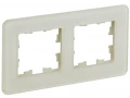            BRITE Жиектеме 2-орынды РУ-2-2-Бр шыны құмақ RE IEK    