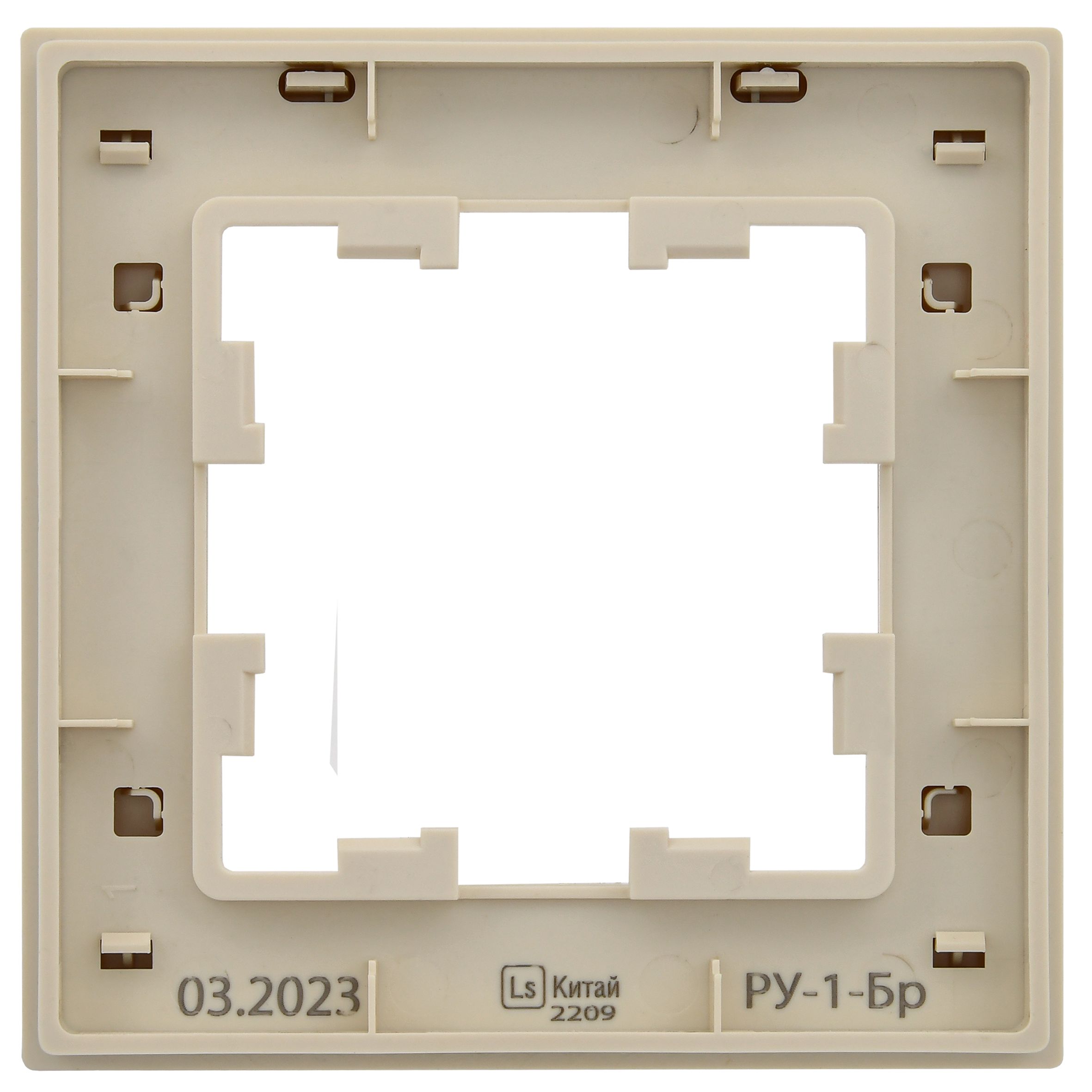             BRITE Жиектеме 1-орынды РУ-1-Бр сарғыш бұдыр IEK    