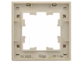             BRITE Жиектеме 1-орынды РУ-1-Бр сарғыш бұдыр IEK    