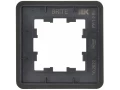             BRITE Жиектеме 1-орынды РУ-1-1-Бр металл қара RE AL IEK    