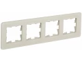             BRITE Жиектеме 4-орынды РУ-4-2-Бр шыны құмақ RE IEK    