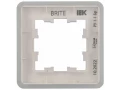             BRITE Жиектеме 1-орынды РУ-1-1-Бр металл алюминий RE IEK    